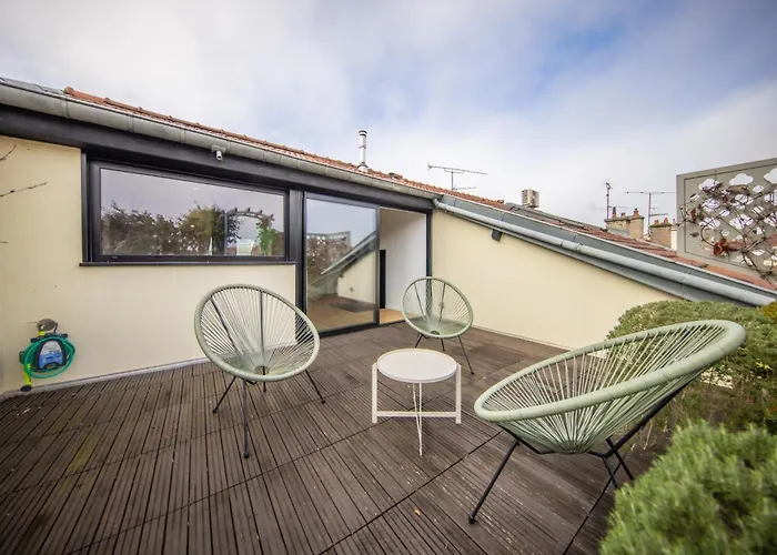 Loft Design Avec Toit-terrasse En Hyper Centre Appartamento