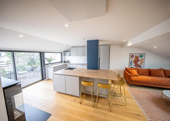 Loft Design Avec Toit-terrasse En Hyper Centre Appartamento Nancy